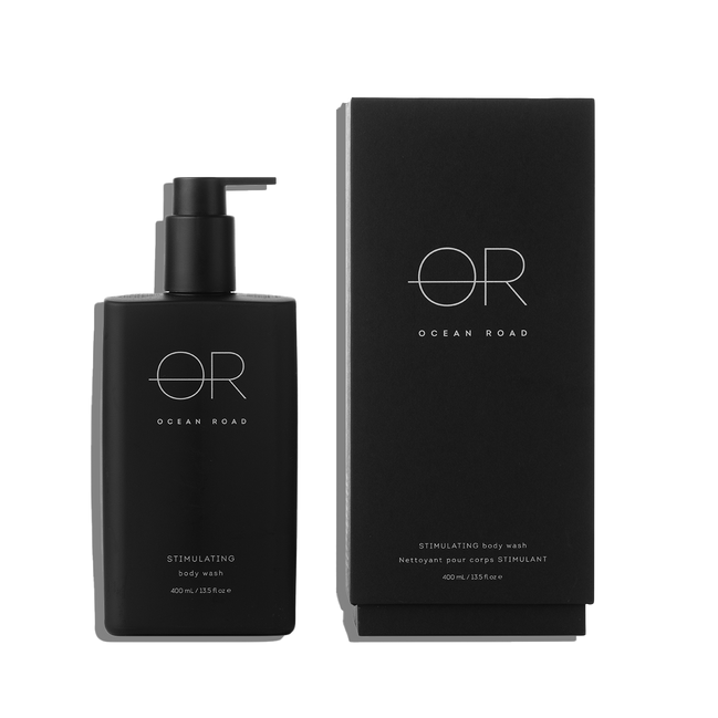 Ocean Road Black Stimulating Body Wash