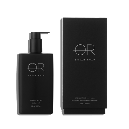 Ocean Road Black Stimulating Body Wash