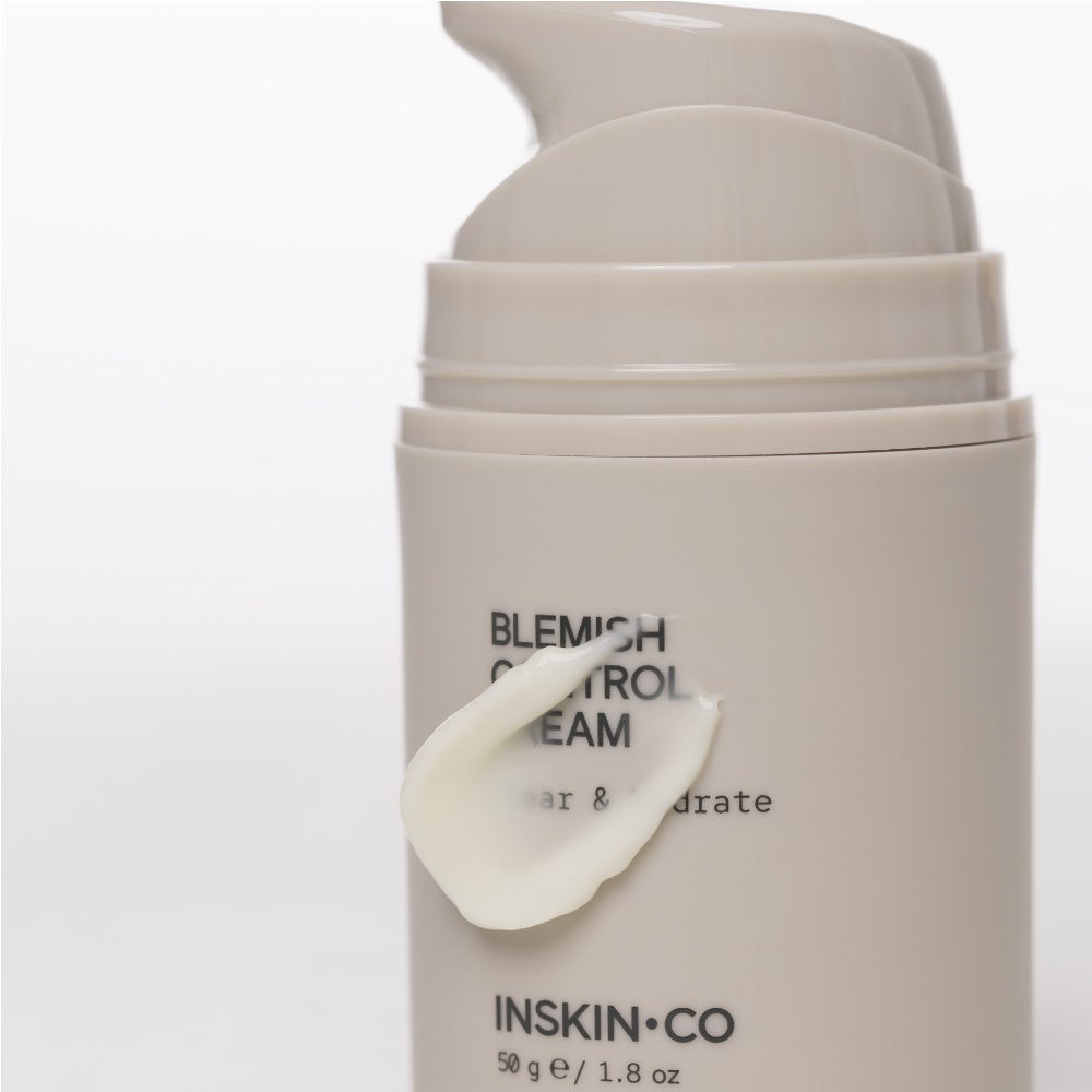 Blemish Control Cream with a label on a white background