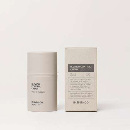 Inskin.Co lemish Control Cream packaging on a white background