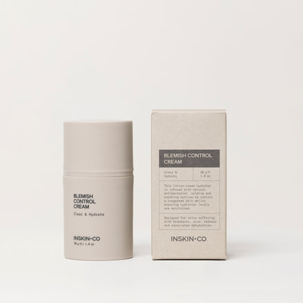 Inskin.Co lemish Control Cream packaging on a white background