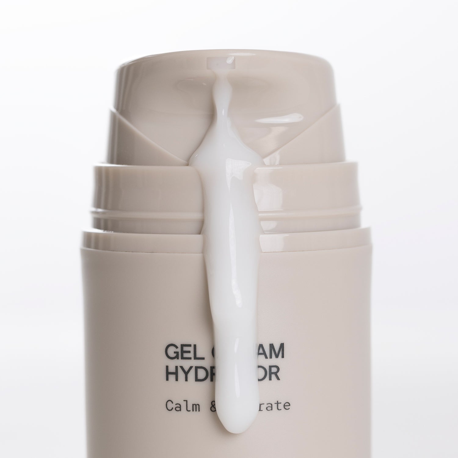 Gel Cream Hydrator open on a light gray background
