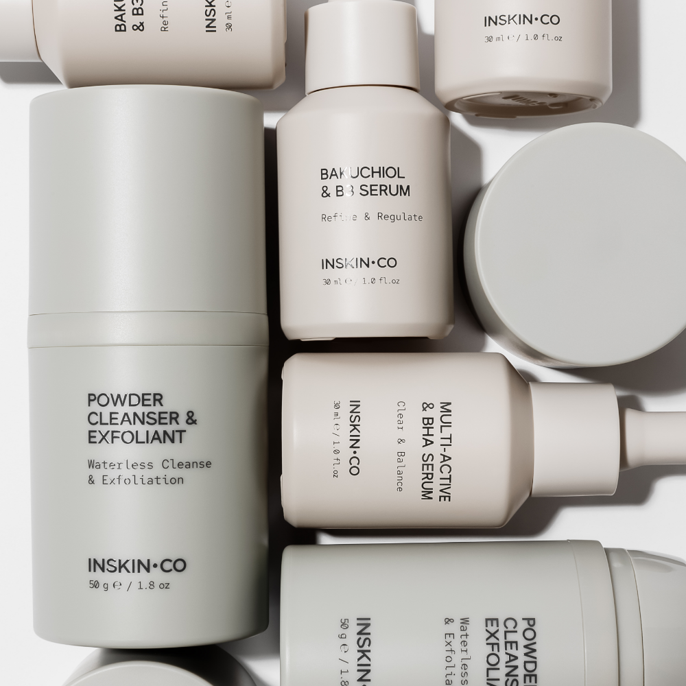 INSKIN.CO Renew Skin Kit on a light background