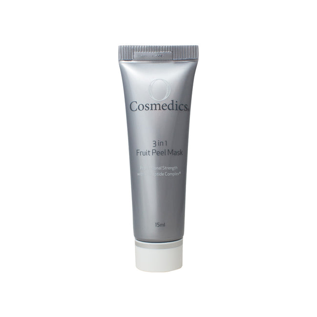 OCosmedics 3-in-1 Fruit Peel Mask tube on a white background