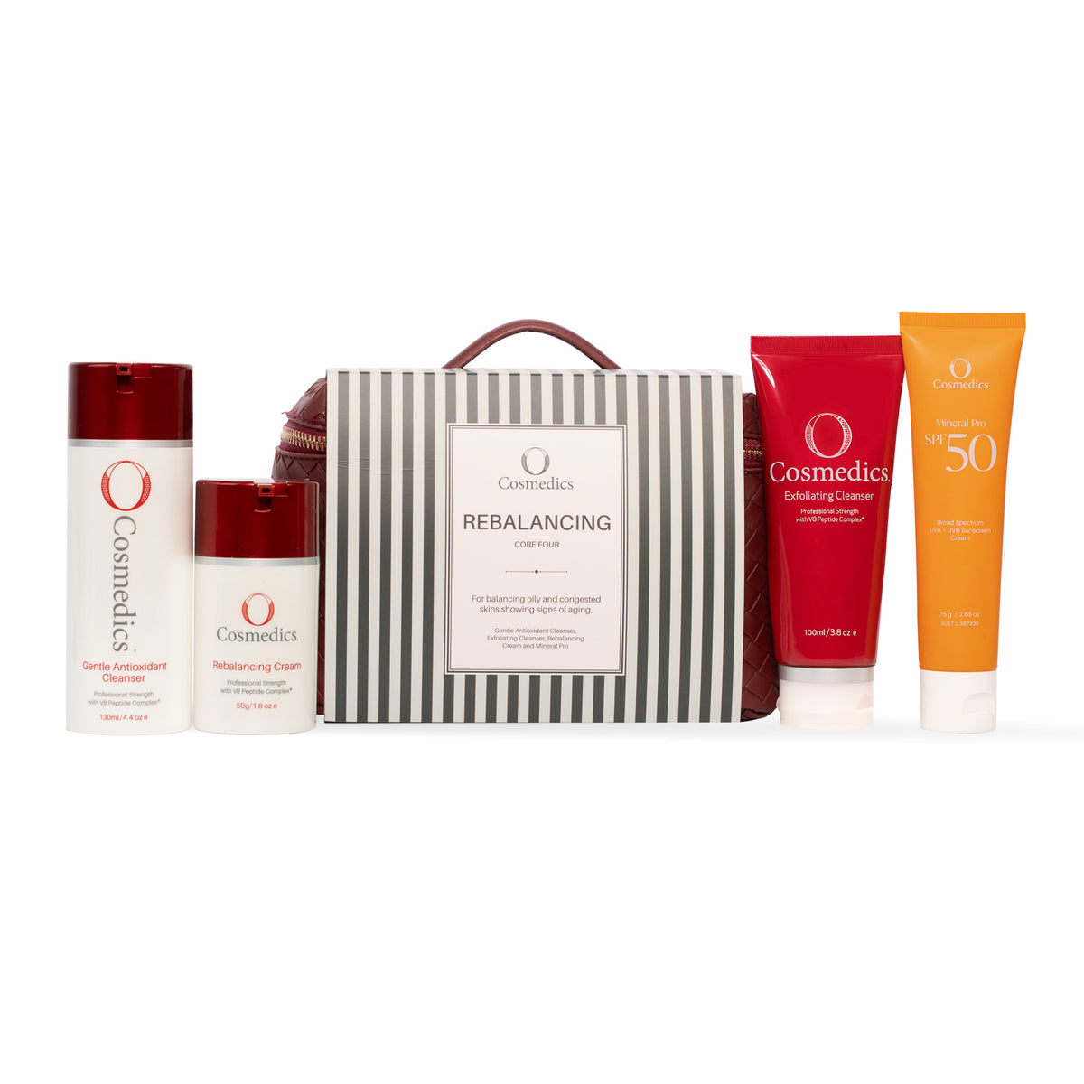 O Cosmedics Core Four – Rebalancing Christmas Collection
