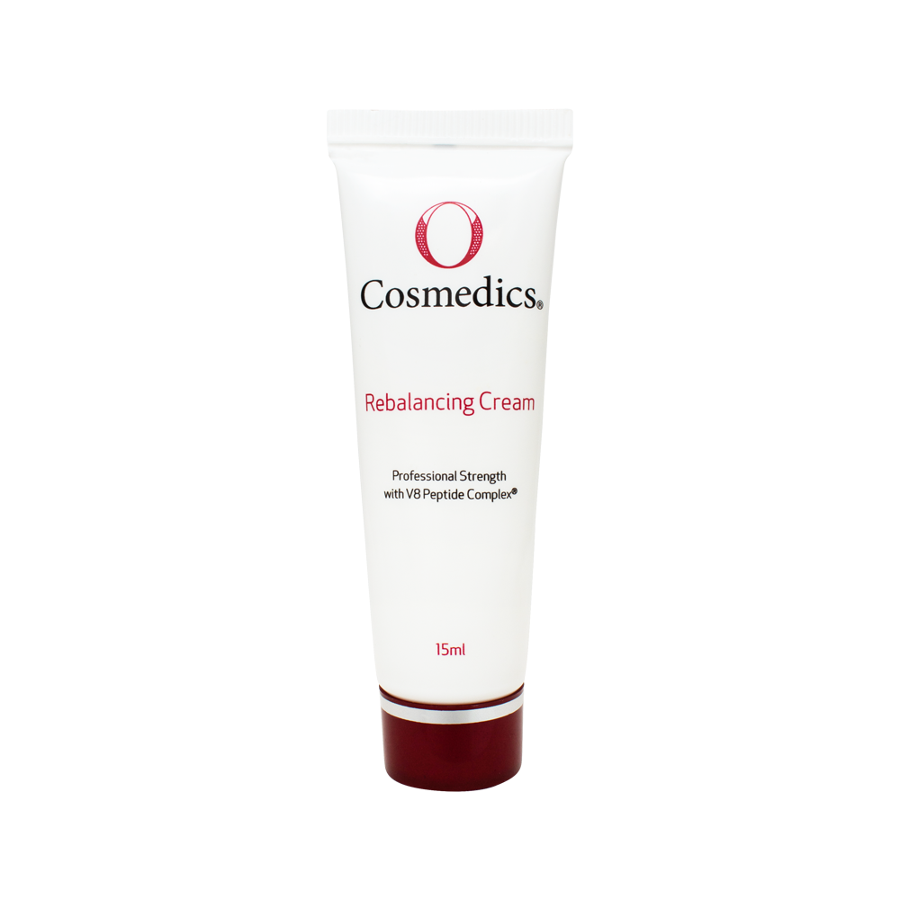 OCosmedics Rebalancing Cream tube on a white background