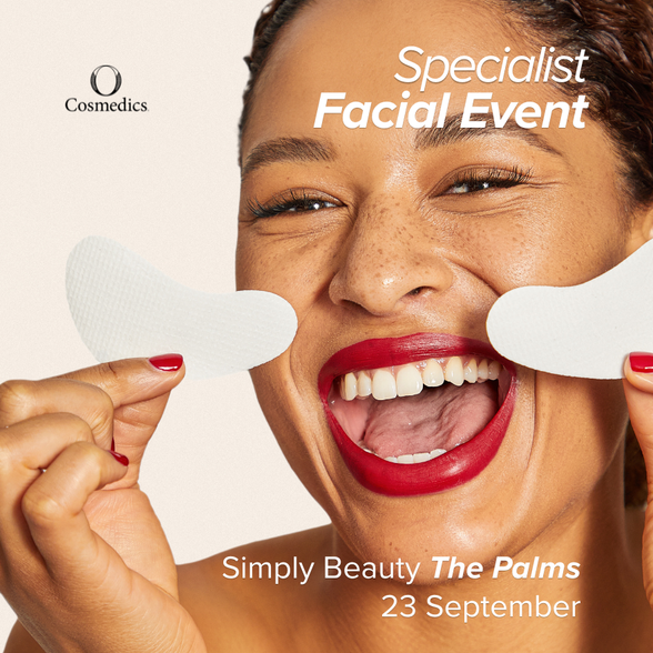 Specialist Facial Event | The Palms | 23 Sept | 3.30pm