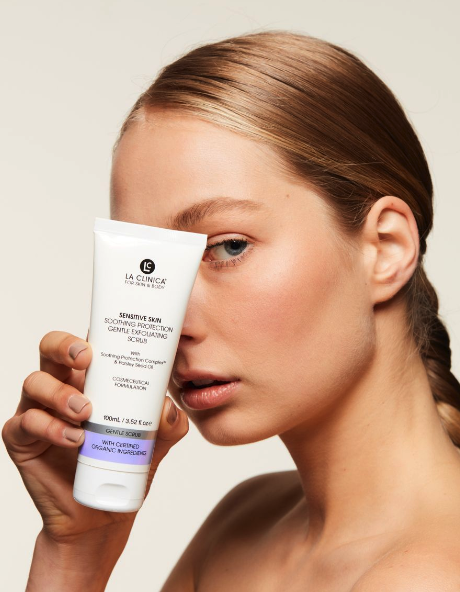 Sensitive Skin Soothing Protection Gentle Exfoliating Scrub