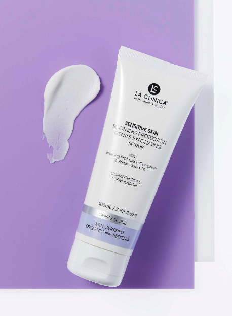 Sensitive Skin Soothing Protection Gentle Exfoliating Scrub