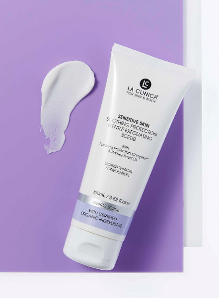 Sensitive Skin Soothing Protection Gentle Exfoliating Scrub